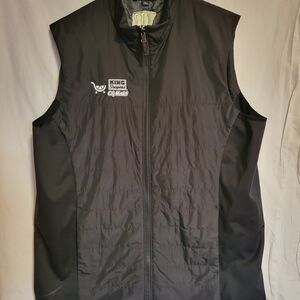 Port Authority Black Quilted Sleeveless Vest